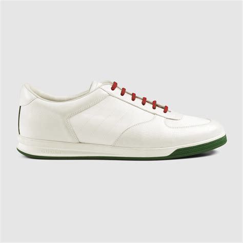 gucci white sneakers mens|classic gucci sneakers for men.